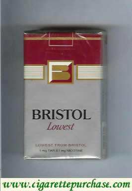 Bristol Lowest cigarettes USA